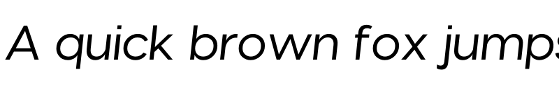 Preview of Visby Medium Italic font