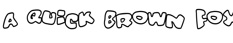 Preview of Vitamin outlined Regular font