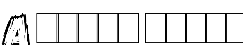 Preview of Vlump Regular font