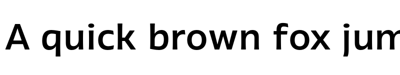 Preview of Vocal SemiBold font