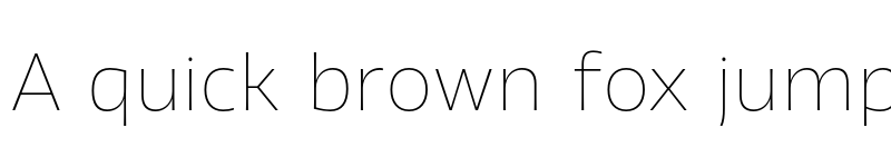 Preview of Vocal UltraLight font