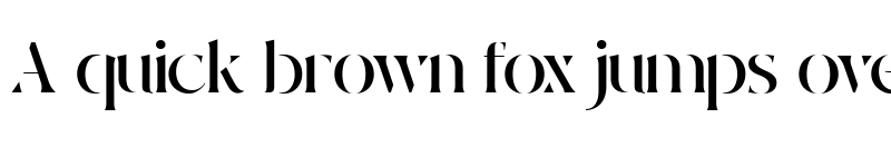 Preview of VodanDemo Regular font