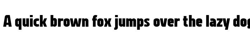 Preview of Vogie Black Condensed font