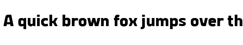 Preview of Vogie Black Narrow font