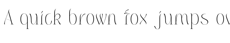 Preview of Volatile Serif PERSONAL USE Regular font