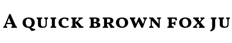 Preview of Vollkorn SC Bold font