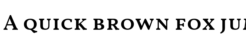 Preview of Vollkorn SC SemiBold font