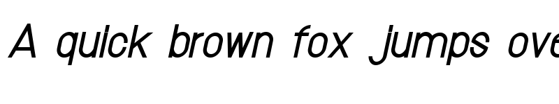 Preview of Volpedo Medium Italic Italic font