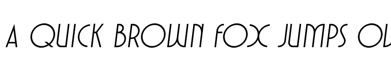 Preview of VOLTDECO V02 Light Italic font