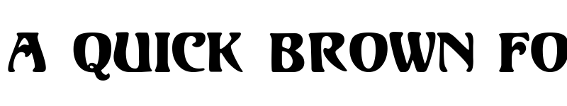 Preview of Volute Regular font