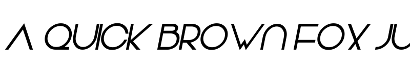 Preview of Vonique 64 Bold Italic font