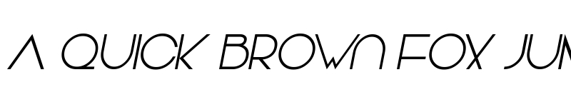 Preview of Vonique 64 Italic font