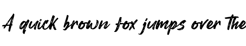 Preview of Vontjack Regular font