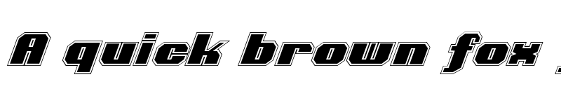 Preview of Voortrekker Pro Italic Italic font