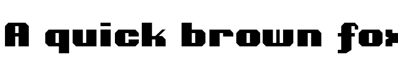 Preview of Voortrekker Regular font