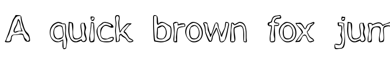 Preview of VOpen Regular font