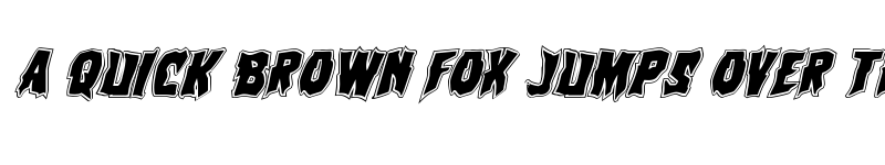 Preview of Vorvolaka Academy Italic Italic font