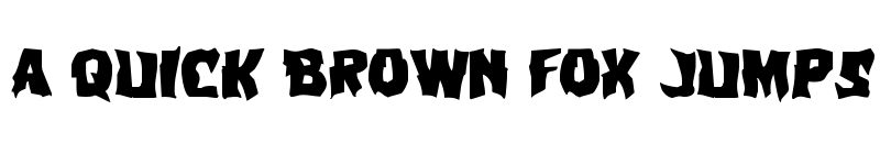 Preview of Vorvolaka Expanded Expanded font