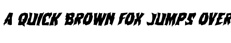 Preview of Vorvolaka Italic Italic font