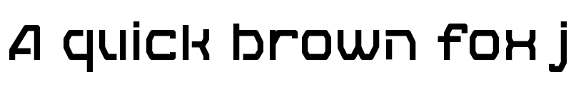 Preview of VOYAGER Regular font