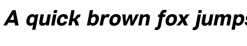 Preview of Vremena Grotesk Bold Italic font