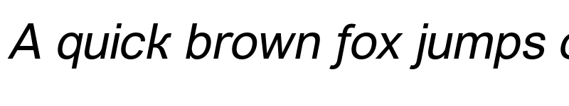 Preview of Vremena Grotesk Book Italic font