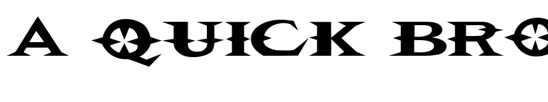 Preview of VTCBelialsBlade Regular font