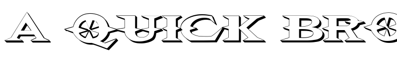 Preview of VTCBelialsBlade3d regular font