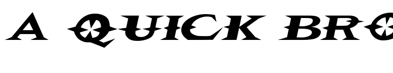 Preview of VTCBelialsBladeItalic Italic font