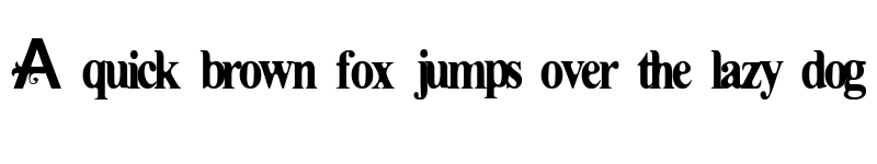 Preview of VTKS Estilosa Regular font