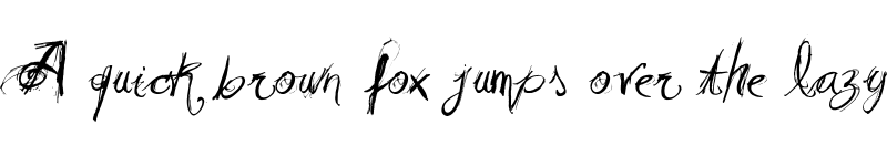 Preview of Vtks Relaxing Blaze Regular font