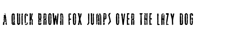 Preview of VTKS TALL Regular font