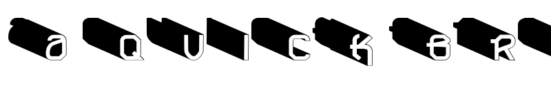 Preview of vtks urban time super 3d Regular font