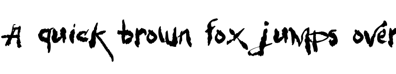 Preview of VTKS Urbanizart Regular font