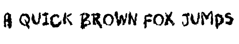 Preview of Vtks Xumbrega Regular font