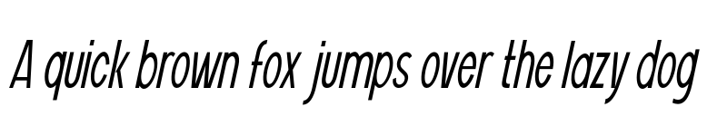 Preview of Vuldo Italic font