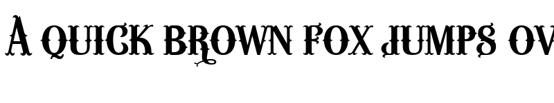 Preview of Wacam?ler Caps Regular font