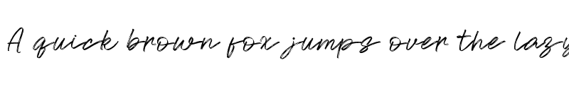 Preview of Wadgres Regular font