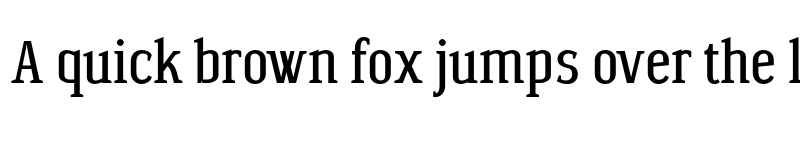 Preview of Wagashi Serif Regular font