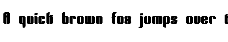 Preview of Wager Lost BRK Normal font