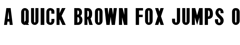 Preview of Wagner Zip-Change Condensed Regular font