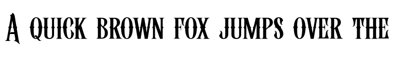 Preview of Wagnesday Regular font