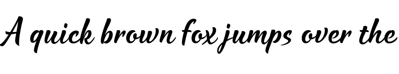 Preview of waialua-bold bold font