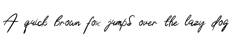 Preview of Wainou Regular font