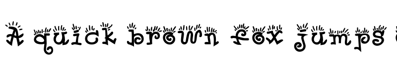 Preview of Waker Regular font