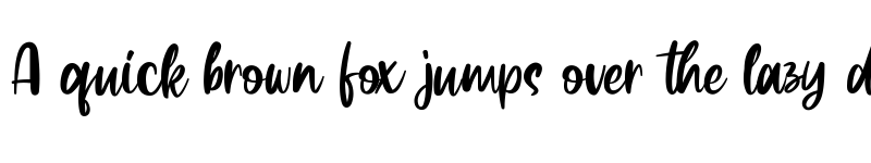 Preview of Wakeup Regular font