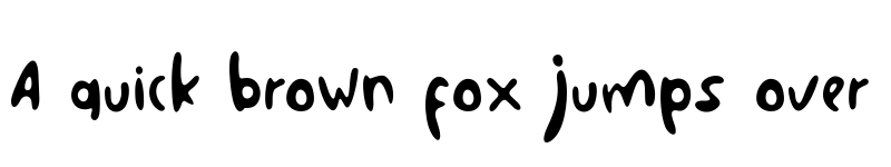 Preview of Waliny Regular font