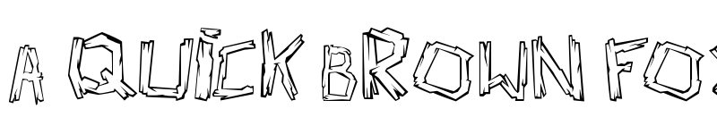 Preview of walk the plank Regular font