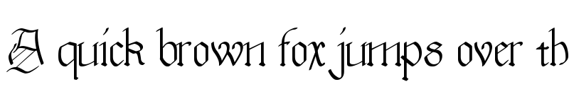 Preview of Walkiria Regular font