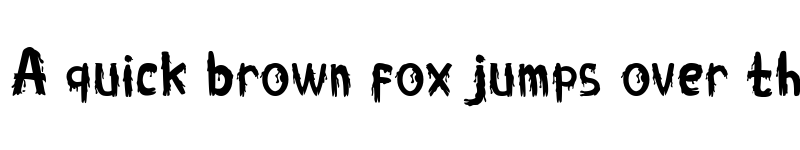 Preview of Walktrought Regular font